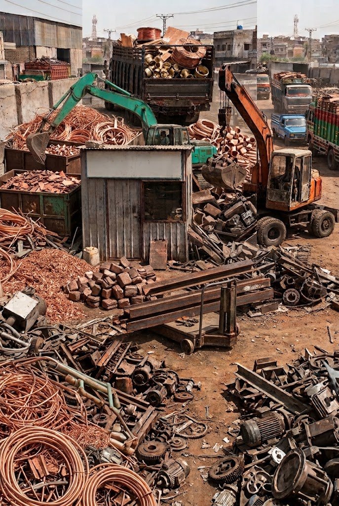 Industrial Scrap and Machinery